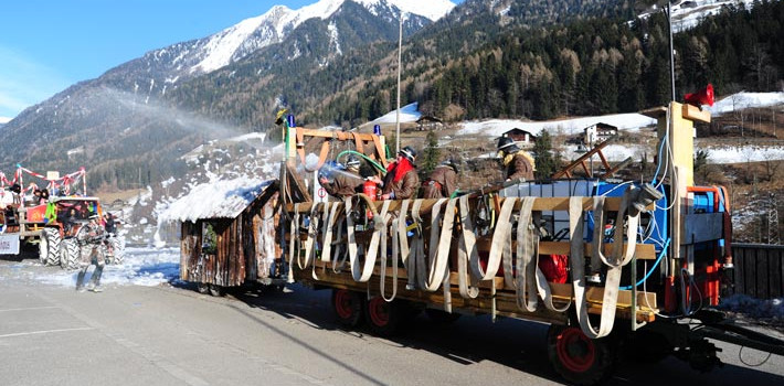 Mårtiner Faschingsumzug, St. Martin, Passeier