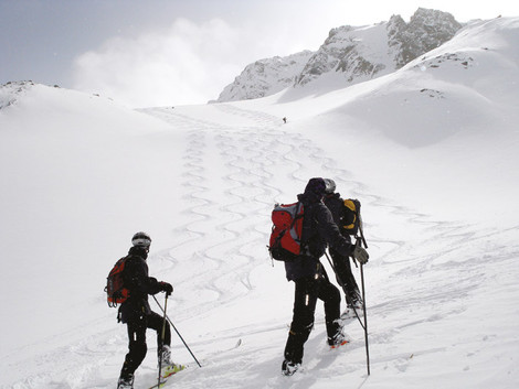 Skibergsteigen