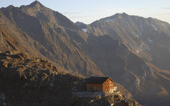 Stettiner Hütte zerstört