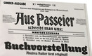 Buchvorstellung, Aus Passeier schreibt man uns