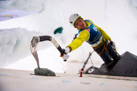 Eisturm, Rabenstein, Ice Climbing World Cup 2016