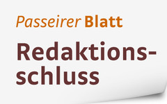 Passeirer Blatt Redaktionsschluss