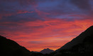 Sonnenuntergang Passeiertal