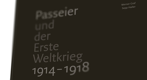 Buchvorstellung, Passeier, erster, weltkrieg